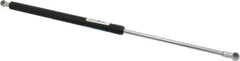 Value Collection - 0.32" Rod Diam, 0.75" Tube Diam, 90 Lb Capacity, Fixed Force Gas Spring - 19.63" Extended Length, 7" Stroke Length, Metal Socket, Black Nitride Piston - Industrial Tool & Supply