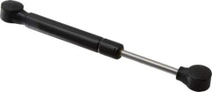 Value Collection - 0.24" Rod Diam, 0.59" Tube Diam, 60 Lb Capacity, Fixed Force Gas Spring - 7.5" Extended Length, 2" Stroke Length, Plastic Ball Socket, Black Nitride Piston - Industrial Tool & Supply