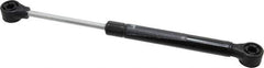 Value Collection - 0.24" Rod Diam, 0.59" Tube Diam, 40 Lb Capacity, Fixed Force Gas Spring - 9.6" Extended Length, 3.15" Stroke Length, Plastic Ball Socket, Black Nitride Piston - Industrial Tool & Supply