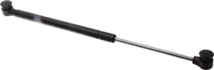 Value Collection - 0.24" Rod Diam, 0.59" Tube Diam, 60 Lb Capacity, Fixed Force Gas Spring - 14.5" Extended Length, 5" Stroke Length, Plastic Ball Socket, Black Nitride Piston - Industrial Tool & Supply
