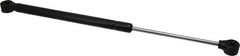 Value Collection - 0.24" Rod Diam, 0.59" Tube Diam, 80 Lb Capacity, Fixed Force Gas Spring - 14.5" Extended Length, 5" Stroke Length, Plastic Ball Socket, Black Nitride Piston - Industrial Tool & Supply