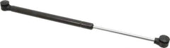 Value Collection - 0.24" Rod Diam, 0.59" Tube Diam, 100 Lb Capacity, Fixed Force Gas Spring - 14.5" Extended Length, 5" Stroke Length, Plastic Ball Socket, Black Nitride Piston - Industrial Tool & Supply