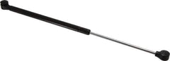 Value Collection - 0.24" Rod Diam, 0.59" Tube Diam, 60 Lb Capacity, Fixed Force Gas Spring - 17.19" Extended Length, 6.18" Stroke Length, Plastic Ball Socket, Black Nitride Piston - Industrial Tool & Supply