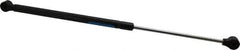 Value Collection - 0.24" Rod Diam, 0.59" Tube Diam, 80 Lb Capacity, Fixed Force Gas Spring - 17.19" Extended Length, 6.18" Stroke Length, Plastic Ball Socket, Black Nitride Piston - Industrial Tool & Supply
