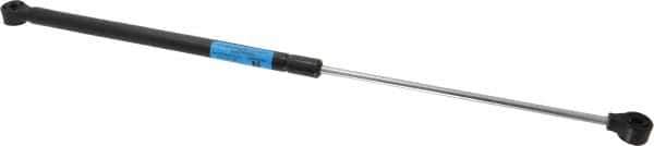 Value Collection - 0.24" Rod Diam, 0.59" Tube Diam, 20 Lb Capacity, Fixed Force Gas Spring - 19.68" Extended Length, 8" Stroke Length, Plastic Ball Socket, Black Nitride Piston - Industrial Tool & Supply