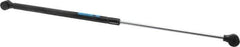 Value Collection - 0.24" Rod Diam, 0.59" Tube Diam, 40 Lb Capacity, Fixed Force Gas Spring - 19.68" Extended Length, 8" Stroke Length, Plastic Ball Socket, Black Nitride Piston - Industrial Tool & Supply