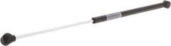 Value Collection - 0.24" Rod Diam, 0.59" Tube Diam, 80 Lb Capacity, Fixed Force Gas Spring - 19.68" Extended Length, 8" Stroke Length, Plastic Ball Socket, Black Nitride Piston - Industrial Tool & Supply