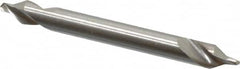 Magafor - #1 Plain Cut 60° Incl Angle High Speed Steel Combo Drill & Countersink - Industrial Tool & Supply