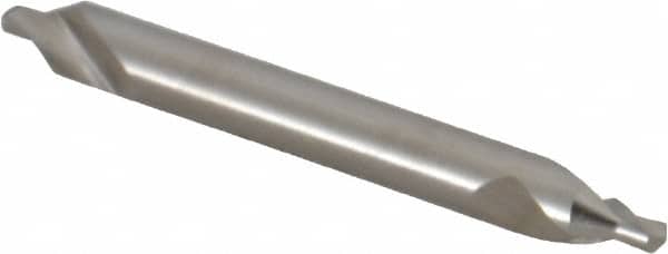 Magafor - #2 Plain Cut 60° Incl Angle High Speed Steel Combo Drill & Countersink - Industrial Tool & Supply