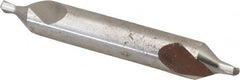 Magafor - #4 Plain Cut 60° Incl Angle High Speed Steel Combo Drill & Countersink - Industrial Tool & Supply