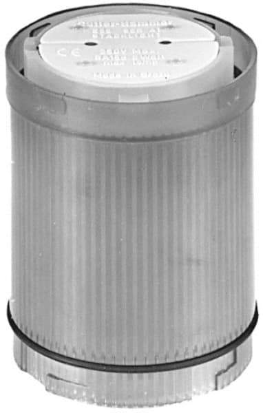 Eaton Cutler-Hammer - LED Lamp, Yellow, Steady, Stackable Tower Light Module - 120 VAC/VDC, 24 Milliamp, IP65 Ingress Rating, 4, 13, 4X NEMA Rated, Base Mount - Industrial Tool & Supply