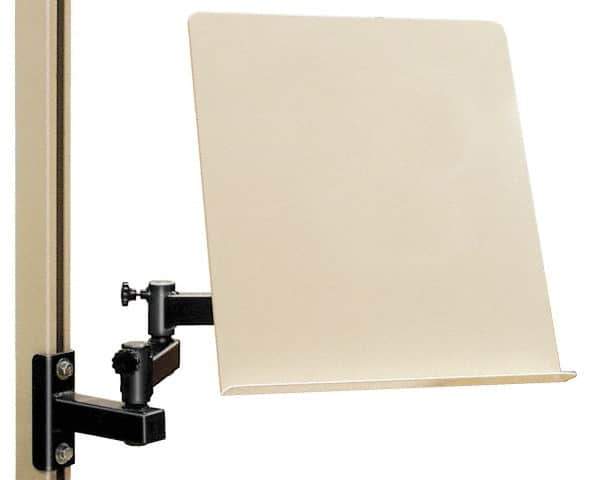 Qualtech - Steel Workbench & Workstation Document Stand - 17" High, Use with Hubbell Workbenches - Industrial Tool & Supply