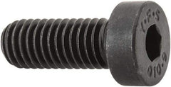 Value Collection - M8x1.25 Metric Coarse Hex Socket Drive, Low Socket Cap Screw - Grade 10.9 Alloy Steel, Black Oxide Finish, Fully Threaded, 20mm Length Under Head - Industrial Tool & Supply