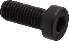 Value Collection - M10x1.50 Metric Coarse Hex Socket Drive, Low Socket Cap Screw - Grade 10.9 Alloy Steel, Black Oxide Finish, Fully Threaded, 25mm Length Under Head - Industrial Tool & Supply