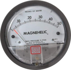 Dwyer - 15 Max psi, 3% Accuracy, NPT Thread Air Filter Kit - 1/8 Inch Thread, 1/2 Inch Water Column, 140°F Max - Industrial Tool & Supply