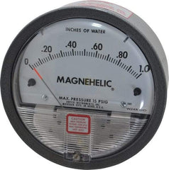 Dwyer - 15 Max psi, 2% Accuracy, NPT Thread Air Filter Kit - 1/8 Inch Thread, 1 Inch Water Column, 140°F Max - Industrial Tool & Supply