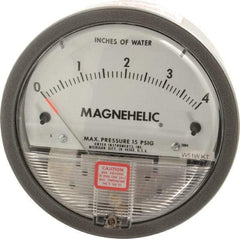 Dwyer - 15 Max psi, 2% Accuracy, NPT Thread Air Filter Kit - 1/8 Inch Thread, 4 Inch Water Column, 140°F Max - Industrial Tool & Supply