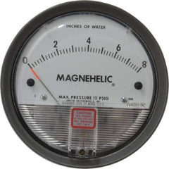 Dwyer - 15 Max psi, 2% Accuracy, NPT Thread Air Filter Kit - 1/8 Inch Thread, 8 Inch Water Column, 140°F Max - Industrial Tool & Supply