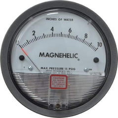 Dwyer - 15 Max psi, 2% Accuracy, NPT Thread Air Filter Kit - 1/8 Inch Thread, 10 Inch Water Column, 140°F Max - Industrial Tool & Supply