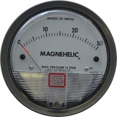 Dwyer - 15 Max psi, 2% Accuracy, NPT Thread Air Filter Kit - 1/8 Inch Thread, 30 Inch Water Column, 140°F Max - Industrial Tool & Supply