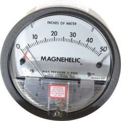 Dwyer - 15 Max psi, 2% Accuracy, NPT Thread Air Filter Kit - 1/8 Inch Thread, 50 Inch Water Column, 140°F Max - Industrial Tool & Supply