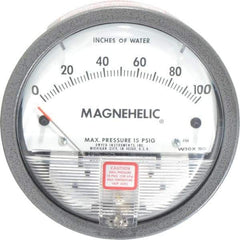 Dwyer - 15 Max psi, 2% Accuracy, NPT Thread Air Filter Kit - 1/8 Inch Thread, 100 Inch Water Column, 140°F Max - Industrial Tool & Supply