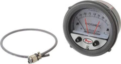 Dwyer - 25 Max psi, 2% Accuracy, NPT Thread Photohelic Pressure Switch - 1/8 Inch Thread, 2 Inch Water Column, 120°F Max - Industrial Tool & Supply