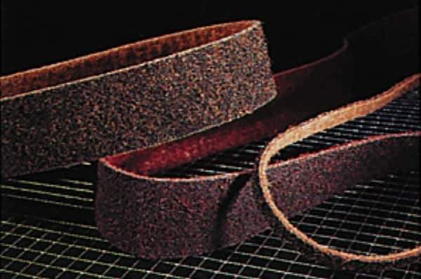 Superior Abrasives - 4" Wide x 132" OAL, Aluminum Oxide Abrasive Belt - Aluminum Oxide, Very Fine, Nonwoven - Industrial Tool & Supply