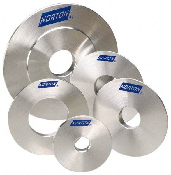 Norton - Deburring Wheel 2" Diam Reduced Bushing - Reduces Bushings from 2" to 1-1/4" Arbor Size, for 14" Diam Flap & Convolute Wheels - Industrial Tool & Supply