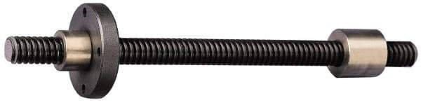 Keystone Threaded Products - TR55x12.0 Acme, 2m Long, Alloy Steel Trapezoidal Roll Metric Threaded Rod - Black Oxide Finish, Right Hand Thread - Industrial Tool & Supply