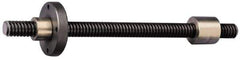 Keystone Threaded Products - TR55x12.0 Acme, 2m Long, Alloy Steel Trapezoidal Roll Metric Threaded Rod - Black Oxide Finish, Right Hand Thread - Industrial Tool & Supply