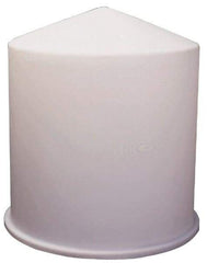 Made in USA - Round Polyethylene Tank Cover for 250 Gallon Container - 42" Wide x 1/4" Thick - Industrial Tool & Supply