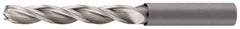 Walter-Titex - 8.5mm 130° Solid Carbide Jobber Drill - Bright Finish, Right Hand Cut, Spiral Flute, Straight Shank, 4.06" OAL, Standard Point - Industrial Tool & Supply