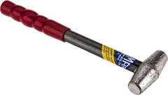 No-Mar - 1 Lb Head 3/4" Face Lead Hammer - Vinyl Handle - Industrial Tool & Supply