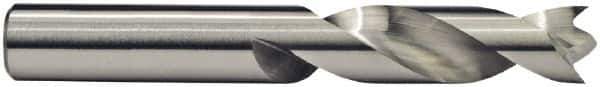 M.A. Ford - 4mm Spiral Flute Solid Carbide Screw Machine Drill Bit - Uncoated, Right Hand Cut, 22mm Flute Length, 54mm OAL, Straight Shank - Industrial Tool & Supply