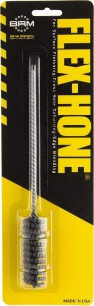 Brush Research Mfg. - 3/4" to 0.787" Bore Diam, 40 Grit, Silicon Carbide Flexible Hone - Coarse, 8" OAL - Industrial Tool & Supply