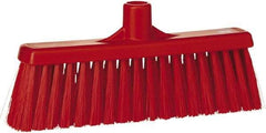 Vikan - 5-5/8" OAL Polyester Bristle Lobby Broom - 3" Bristle Length, 11" Wide - Industrial Tool & Supply