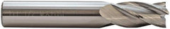 M.A. Ford - 18mm, 35mm LOC, 18mm Shank Diam, 101mm OAL, 4 Flute, Solid Carbide Square End Mill - Single End, Uncoated, 30° Helix, Centercutting, Right Hand Cut, Right Hand Flute, Series 111 - Industrial Tool & Supply