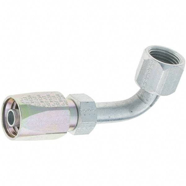 Eaton - Female JIC Steel Hydraulic Hose Female JIC 37° Swivel - -5 Hose Size, 5/16" Hose Diam - Industrial Tool & Supply