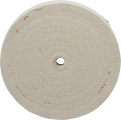 Divine Brothers - 6" Diam x 1" Thick Unmounted Buffing Wheel - Polishing Wheel, 1/2" Arbor Hole - Industrial Tool & Supply