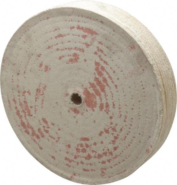 Divine Brothers - 10" Diam x 2" Thick Unmounted Buffing Wheel - Polishing Wheel, 3/4" Arbor Hole - Industrial Tool & Supply