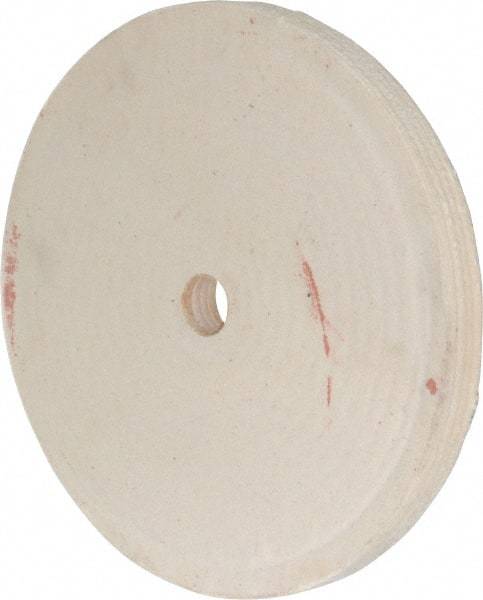 Divine Brothers - 12" Diam x 1" Thick Unmounted Buffing Wheel - Polishing Wheel, 1-1/4" Arbor Hole - Industrial Tool & Supply