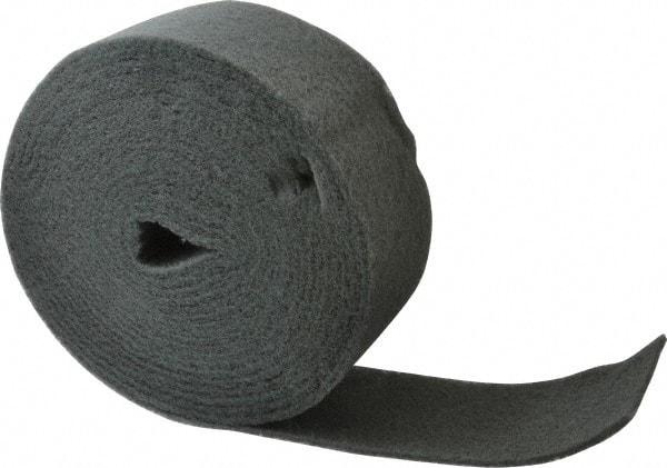Superior Abrasives - 30' Long x 4" Wide Nonwoven Roll - Very Fine Grade, Gray, Silicon Carbide - Industrial Tool & Supply