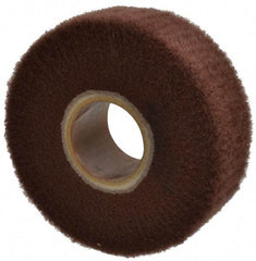 Made in USA - 6" Diam 220 Grit Silicon Carbide Unmounted Flap Wheel - 2" Hole, 2" Wide, Density 7, Nonwoven, Grade Very Fine, 3,400 Max RPM - Industrial Tool & Supply