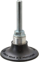 Standard Abrasives - 2" Diam Quick-Change Type S Disc Backing Pad - 1/4" Shank Diam, Medium Density, 25,000 RPM, SocAtt Compatible - Industrial Tool & Supply