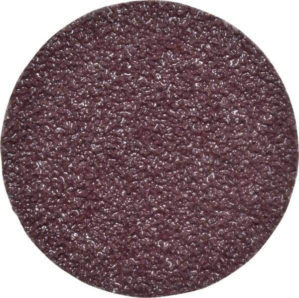 Standard Abrasives - 2" Disc Diam, 36 Grit, Aluminum Oxide Quick Change Disc - Type S Attaching System, Coated, Brown, Very Coarse Grade, 20,000 RPM - Industrial Tool & Supply