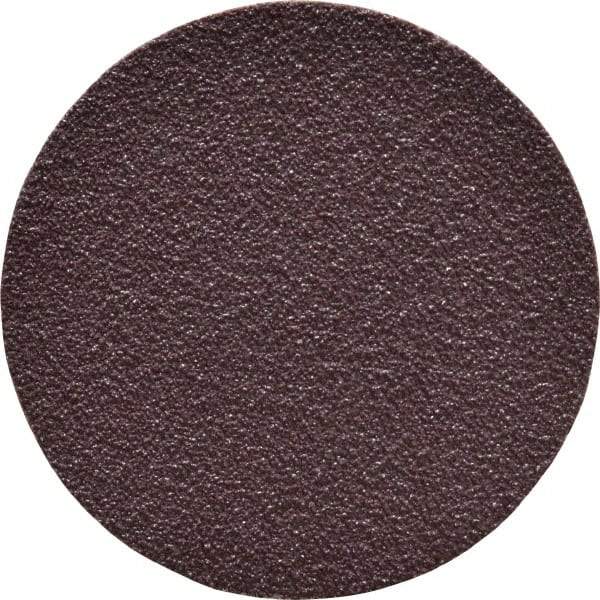 Standard Abrasives - 2" Disc Diam, 80 Grit, Aluminum Oxide Quick Change Disc - Type S Attaching System, Coated, Brown, Medium Grade, 20,000 RPM - Industrial Tool & Supply