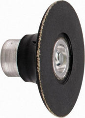 Standard Abrasives - 2" Diam Quick-Change Disc Backing Pad - 1/4" Shank Diam, Medium Density, 25,000 RPM, SocAtt Compatible - Industrial Tool & Supply