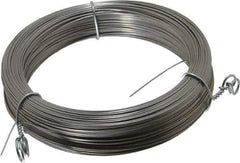 Made in USA - 14 Gage, 0.033 Inch Diameter x 344 Ft. Long, 302/304 Music Wire Coil - ASTM A580, 1 Lb. Shipping Weight - Industrial Tool & Supply