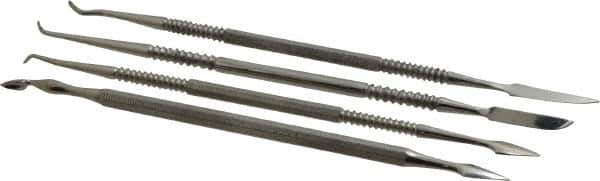 Value Collection - 4 Piece Carver Set - Stainless Steel - Industrial Tool & Supply